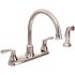 CLEVELAND FAUCET GROUP Cornerstone 2-Handle Standard Kitchen Faucet in Chrome