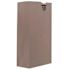Duro 6-5/16 in. x 4-3/16 in. x 13-3/8 in. 10 lb. Size, 35 lb. Basis Weight White Standard Grocery Bags (500 per Bale)