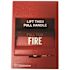 Edwards Signaling FIRE ALARM PULL STATION RED