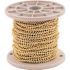KingChain 196 ft. Solid Brass Bead (Ball) Chain Reel, Trade Size #6
