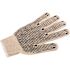 Legend Force GENERAL PURPOSE GLOVES, NON-SLIP COTTON, LARGE, 12 PER BAG
