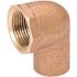 Mueller Streamline 3/4 in. Copper x FPT 90-Degree Drop Ear Elbow Lead Free