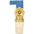 IPS Corporation Water-Tite 88251 Brass Quarter-Turn Valve for Washing Machine Outlet Boxes, 1/2-Inch CPVC, Blue Handle