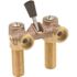 ProPlus 0.5 in. Bronze Double Throw Washing Machine Valve, 1/2 in. MPT Inlet