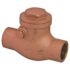 ProPlus 1/2 in. C x C Lead Free Swing Check Valve with Brass Body