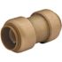 SharkBite 1/2 in. x 3/8 in. Brass Push-to-Connect Reducer Coupling