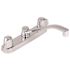 Gerber Gerber Classics 2-Handle Deck Mount Standard Kitchen Faucet in Chrome