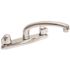 Gerber Classics Double Handle Deck Mount Standard Kitchen Faucet in Chrome