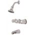 Gerber Plumbing Classic 3-Handle 1-Spray Tub and Shower Trim Kit in Chrome (Valve Included)