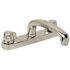 Gerber Classics Double Handle Deck Mount Standard Kitchen Faucet in Chrome