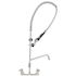 T&S Two Handle Pull-Down Sprayer Kitchen Faucet with Add on Faucet in Polished Chrome
