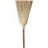 Rubbermaid Commercial Products Corn Broom with Stained/Lacquered Wood Handle