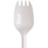 Dixie Ultra SmartStock Series-B Medium-Weight White Disposable Polypropylene Plastic Forks & Sporks, (960 per Case)