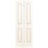 Masonite 24 in. x 80 in. Smooth 2-Panel Painted White Hollow Core Wood Bi-Fold Door
