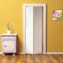 Masonite 24 in. x 80 in. Smooth Flush Painted White Hollow Core Hardboard Bi-Fold Door