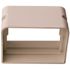 Diversitech SpeediChannel 4 in. PVC Union Coupling for Ductless Mini-Split Line-Set Cover System in White