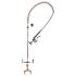 Premier Commercial 2-Handle Pull-Down Sprayer Deck-Mount Kitchen Faucet in Chrome
