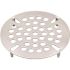 Premier 3-1/2 in. Commercial Flat Waste Strainer Plate in Stainless Steel