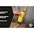 Yellow Jacket 2 ft. 12/3 SJTW In-Line GFCI Heavy-Duty Cord with Power Light Plug