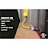 Yellow Jacket 2 ft. 12/3 SJTW In-Line GFCI Heavy-Duty Cord with Power Light Plug
