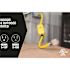 Yellow Jacket 2 ft. 12/3 SJTW In-Line GFCI Heavy-Duty Cord with Power Light Plug