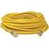 Yellow Jacket 100 ft. 14/3 SJTW Indoor/Outdoor Yellow Extension Cord with Lighted Receptacle