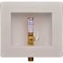 IPS Water-Tite Icemaker Valve Outlet Box with 1/4 Turn Valve and Water Hammer Arrestor, IPS or Sweat Lead Free
