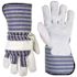 CLC Large Split Leather Palm Work Gloves with Extended 4.5 in. Safety Cuff