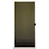 RITESCREEN Premium 36 in. x 78 in. Adjustable Reversible White Finished Painted Sliding Patio Screen Door Steel Frame