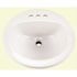 Gerber Maxwell 19 in. Self-Rimming Sink Basin in White