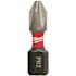Milwaukee SHOCKWAVE Impact Duty 1 in. Phillips #2 Alloy Steel Insert Bit (5-Pack)