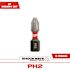 Milwaukee SHOCKWAVE Impact Duty 1 in. Phillips #2 Alloy Steel Insert Bit (5-Pack)