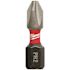 Milwaukee SHOCKWAVE Impact Duty 1 in. Phillips #2 Alloy Steel Insert Bit Set (25-Pack)