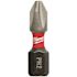 Milwaukee SHOCKWAVE Impact Duty 1 in. Phillips #2 Alloy Steel Insert Bit Set (25-Pack)
