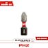 Milwaukee SHOCKWAVE Impact Duty 1 in. Phillips #2 Alloy Steel Insert Bit Set (25-Pack)