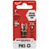 Milwaukee SHOCKWAVE Impact Duty 1 in. Phillips #3 Alloy Steel Insert Bit (2-Pack)