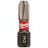 Milwaukee SHOCKWAVE Impact Duty 1 in. Phillips #3 Alloy Steel Insert Bit (2-Pack)