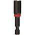 Milwaukee SHOCKWAVE Impact Duty 1/4 in. x 1-7/8 in. Alloy Steel Magnetic Nut Driver (1-Pack)