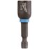 Milwaukee SHOCKWAVE Impact Duty 3/8 in. x 1-7/8 in. Alloy Steel Magnetic Nut Driver (1-Pack)