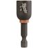 Milwaukee SHOCKWAVE Impact Duty 7/16 in. x 1-7/8 in. Alloy Steel Magnetic Nut Driver (1-Pack)