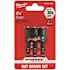 Milwaukee SHOCKWAVE Impact Duty 1/4 in. 5/16 in. 3/8 in. x 1-7/8 in. Alloy Steel Magnetic Nut Driver Set (3-Piece)