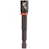 Milwaukee SHOCKWAVE Impact Duty 1/4 in. x 2-9/16 in. Alloy Steel Magnetic Nut Driver (1-Pack)