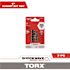 Milwaukee SHOCKWAVE Impact Duty 1 in. T15 - T40 Torx Alloy Steel Insert Bit Set (7-Piece)