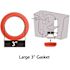 Korky Large 3 in. Toilet Tank to Bowl Gasket and Hardware Kit
