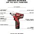 Milwaukee M12 12V Lithium-Ion Cordless Hammer Drill/Impact Driver Combo Kit (2-Tool) with (2) 1.5Ah Batteries, Charger & Bag