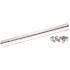 Designer's Touch White Steel Headrail for 3-1/2 in. Vertical Blind - 120 in. W