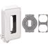 TAYMAC N3R Polycarbonate White 1-Gang Expandable Weatherproof In-Use Electrical Outlet Cover for Outdoor Outlet