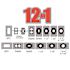 TAYMAC N3R Aluminum White 1-Gang Weatherproof Electrical Outlet Cover for Outdoor Outlet, UFAST 12-in-1, Horiz/Vert , 1-Pack