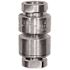 Watts Dual Check Vacuum Breaker, Inline, Backflow Preventer, 3/8 in. Female NPT Inlet and Outlet, Lead Free Brass