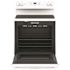 GE 30 in. 4 Burner Element Free-Standing Electric Range in White with Self Clean
